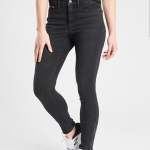 Sculptek™ Ultra Skinny Zip Jean Carbon Wash - Size 0